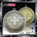 2015 promoção medalha de garoto de metal personalizado